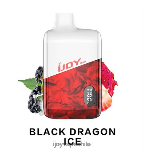 IJOY vape review - iJOY Bar IC8000 desechable 8BN0J177 hielo del dragón negro