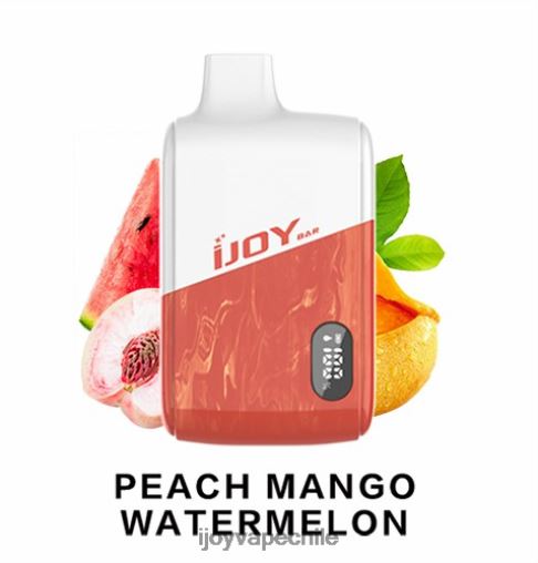 IJOY vape shop - iJOY Bar IC8000 desechable 8BN0J191 sandia mango durazno