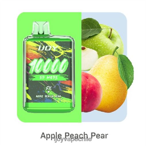 IJOY pod kit - iJOY Bar SD10000 desechable 8BN0J160 manzana durazno pera