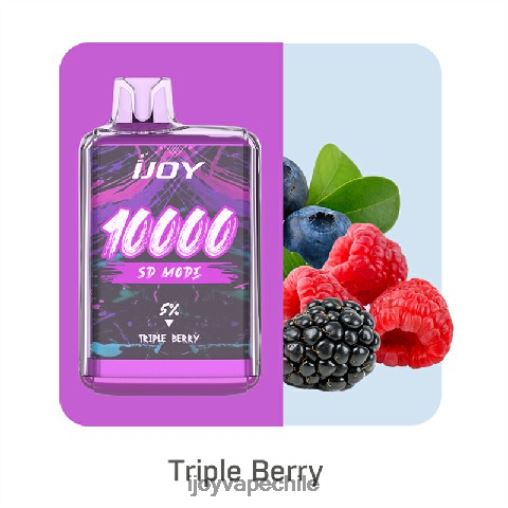 IJOY vape precio - iJOY Bar SD10000 desechable 8BN0J173 triple baya