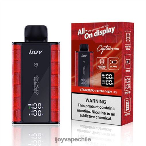IJOY vape sabores - iJOY Bar Captain desechable 8BN0J95 algodón de azúcar de fresa